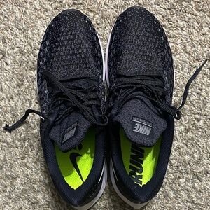 Nike Women’s Nike Zoom Pegasus Black and White Athletic Shoes